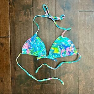 NWOT Lilly Pulitzer Triangle Bikini Top, 0